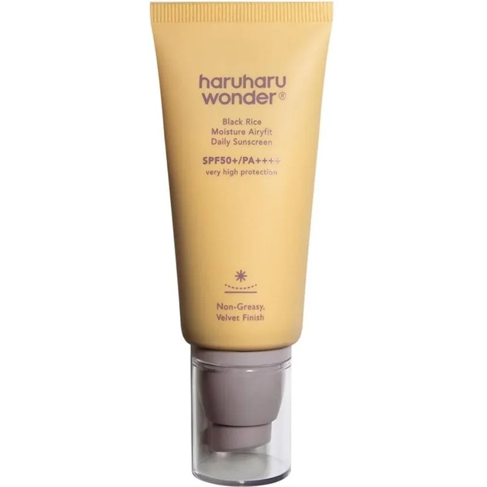 Image of Haruharu Wonder Black Rice Moisture Airyfit Daily Sunscreen PA++++ SPF50+ 50ml