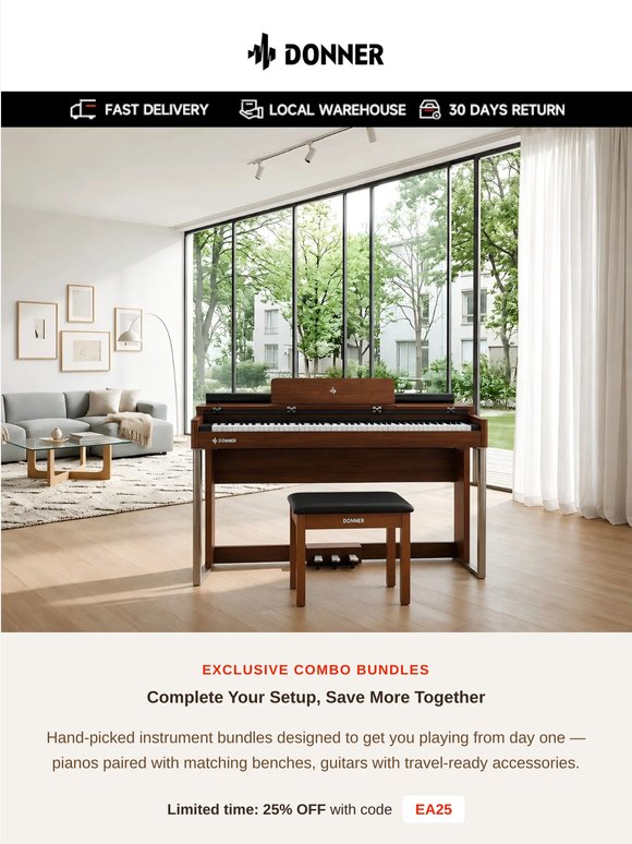 Donner Day — Complete Sets, One Code, 25% Off