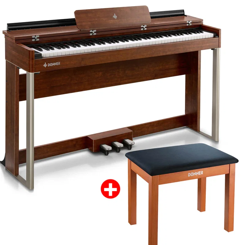 Donner DDP-200 MK2 Upright Digital Piano + Wooden Bench