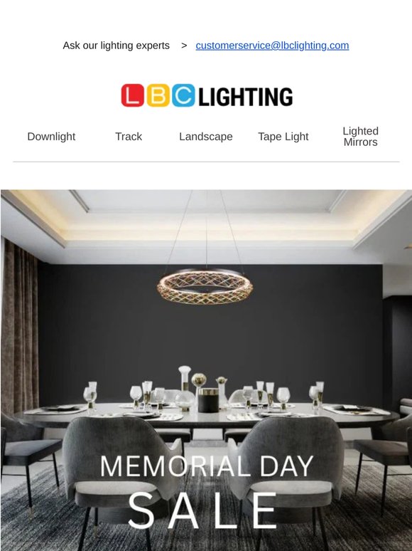 Shop the Best Lighting Deals for Memorial Day