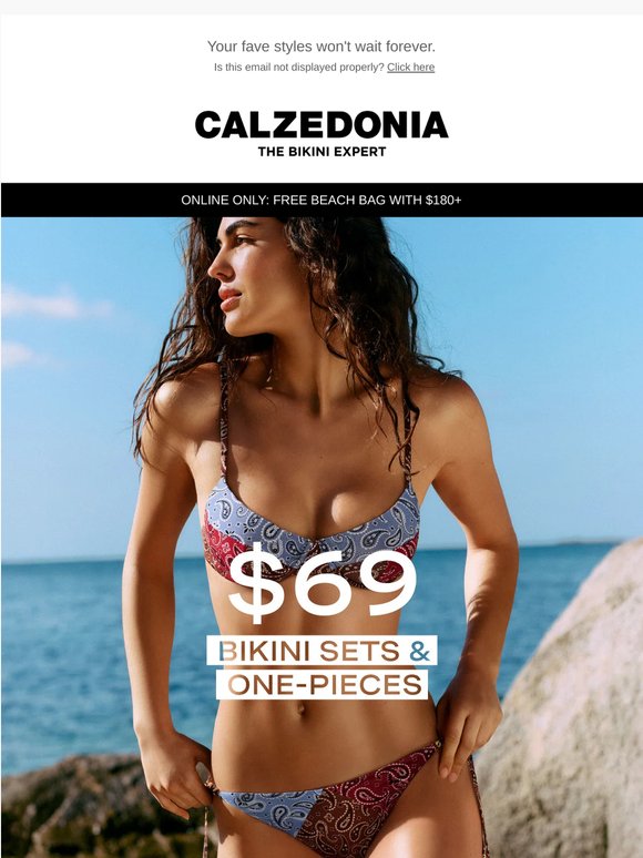 Swimwear You Love, Now $69