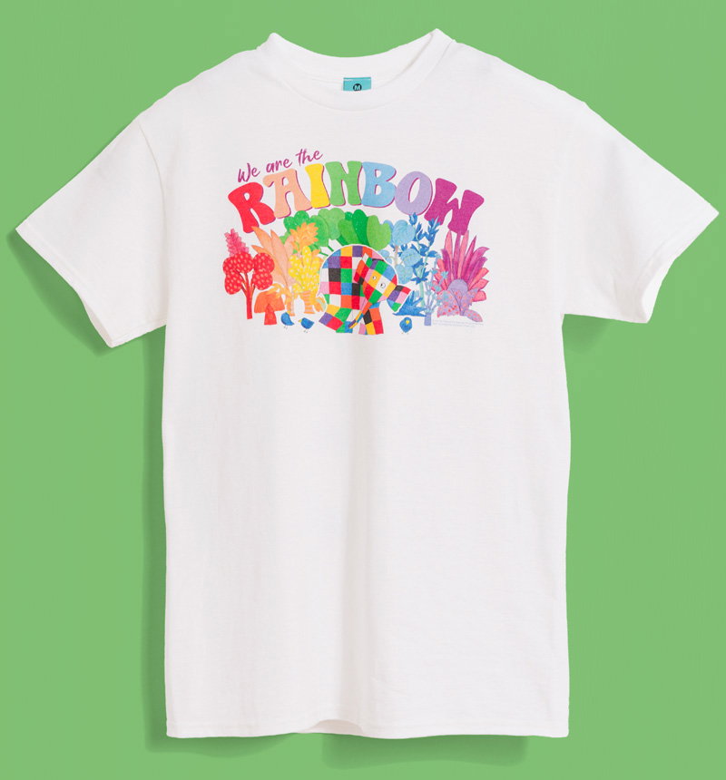 Elmer Pride We Are The Rainbow White T-Shirt