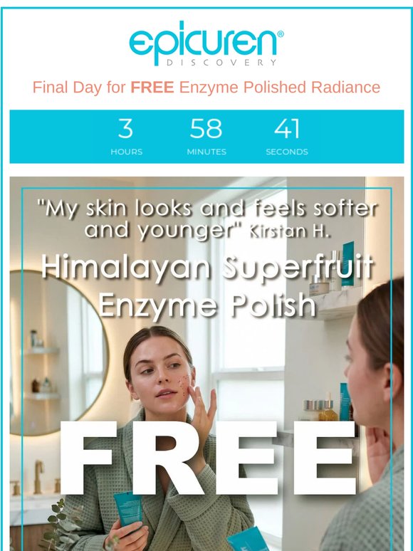 FREE...Himalayan Superfruit Enzyme Polish $90 Value 🩵