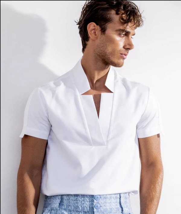 Star Neck Shirt