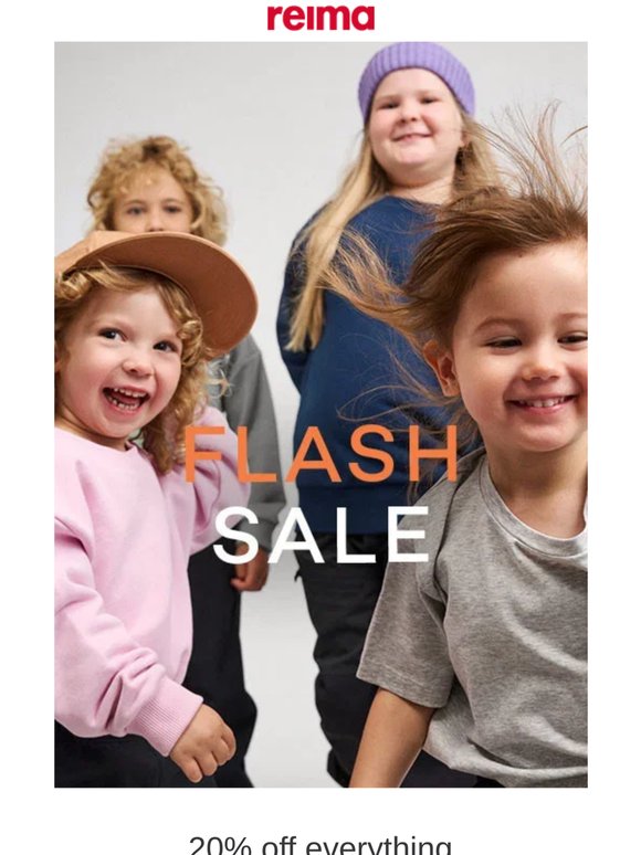 Flash Sale starts now!