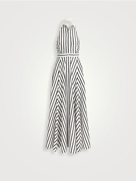 Eldred Striped Cotton Sleeveless Dress