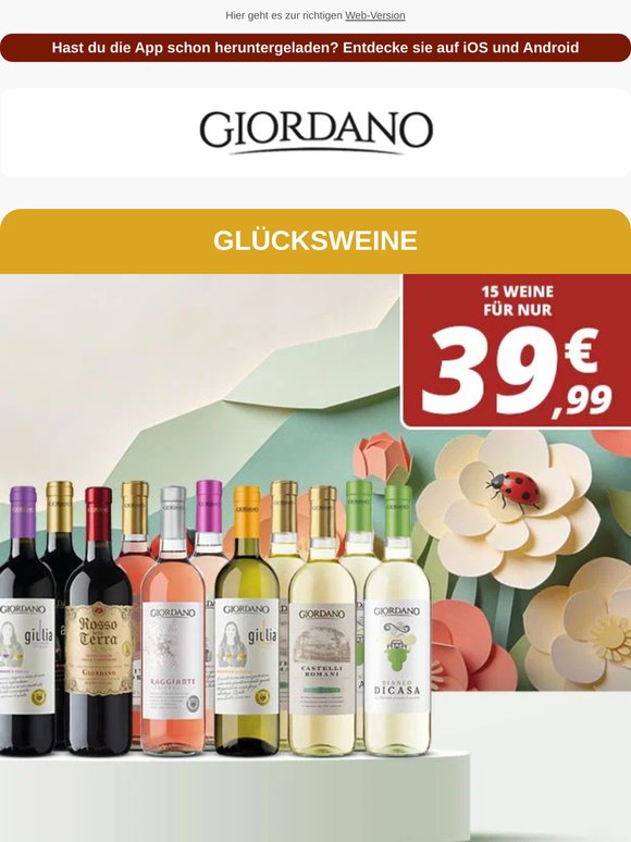 Nur noch wenige Stunden, um auf das Glück anzustoßen: Entdecke diesen Preis! 🐞