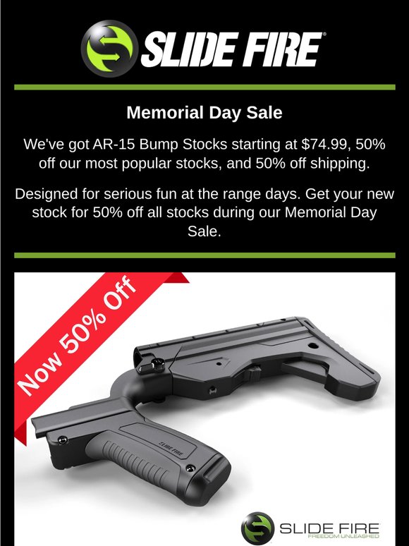 Memorial Day Savings