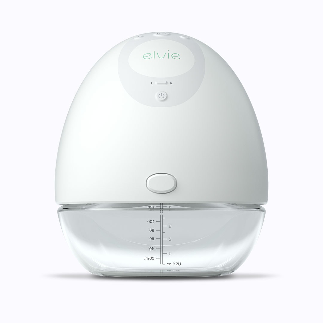 Elvie Single Bröstpump  White-OS