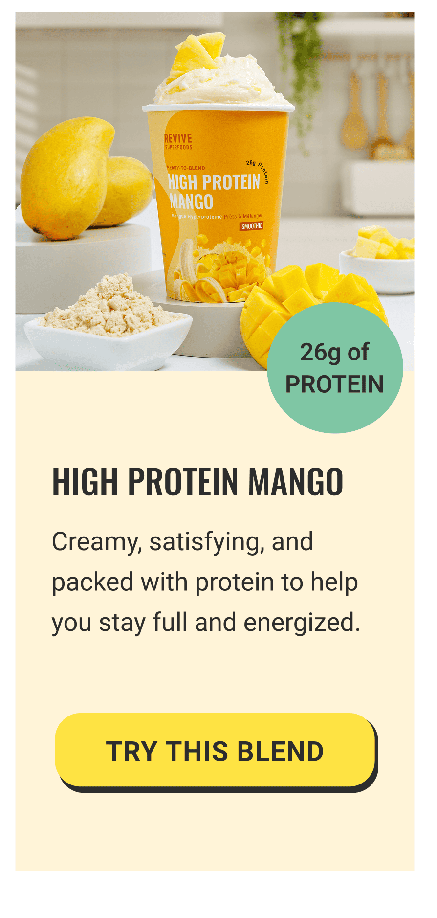 High Protein Mango