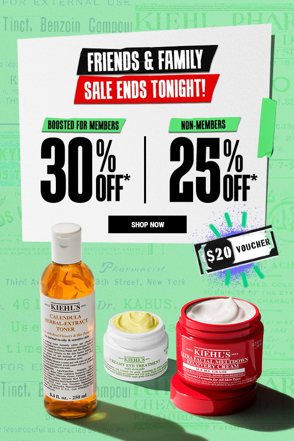 Friends & Family Sale