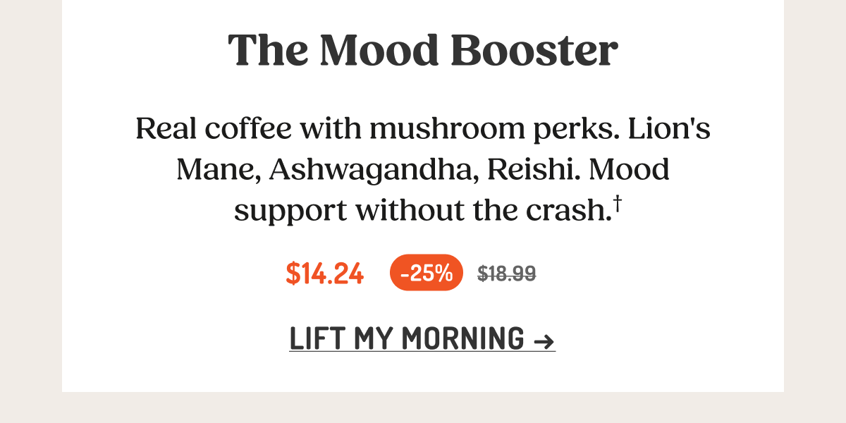 mood booster coffee