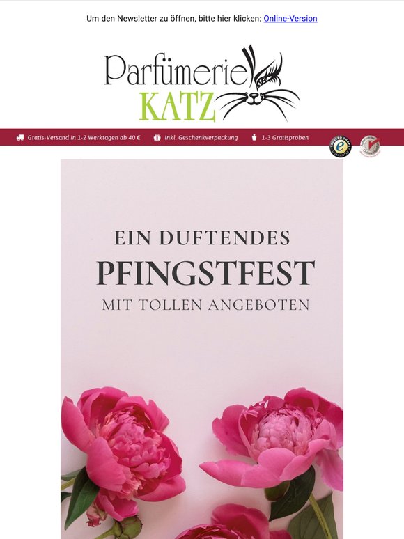 Duftende Pfingsten mit tollen Deals
