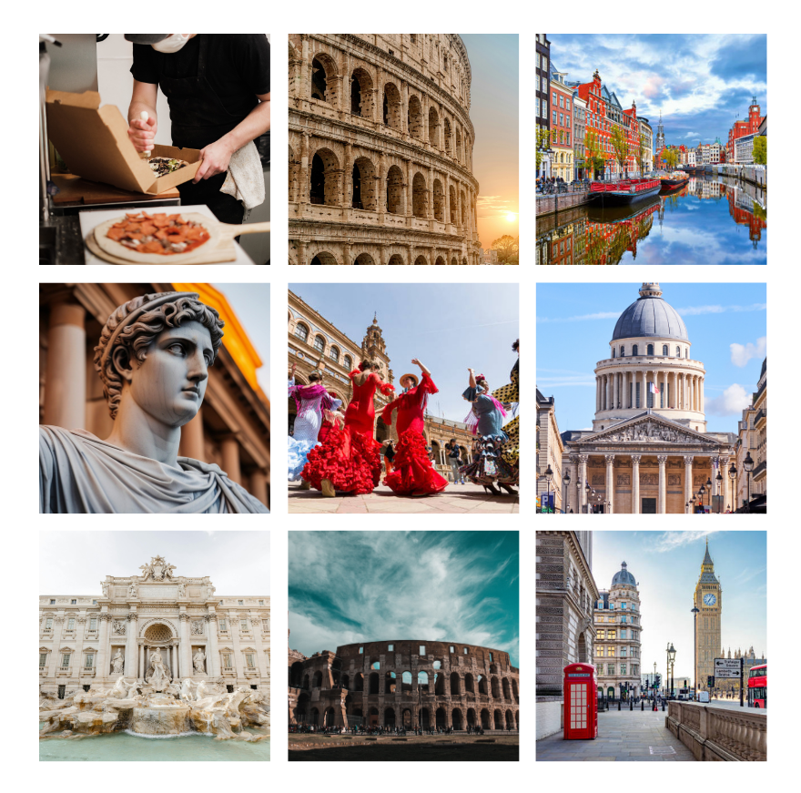 Travel though Europe