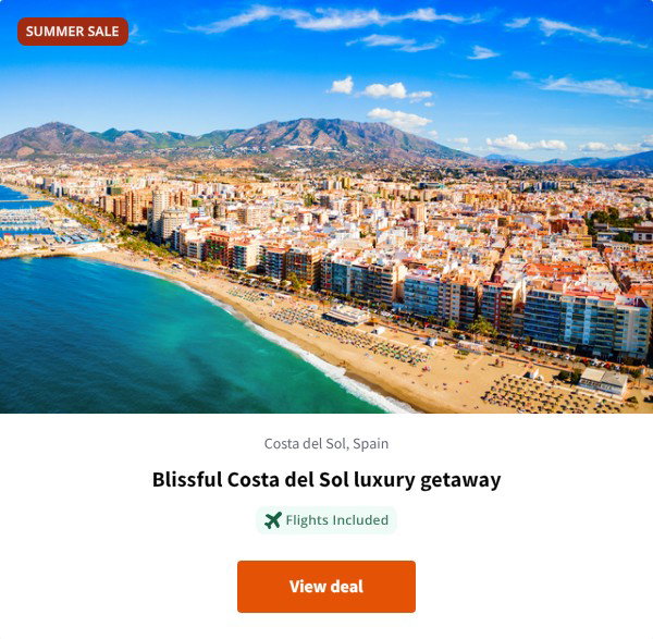 Blissful Costa del Sol luxury getaway