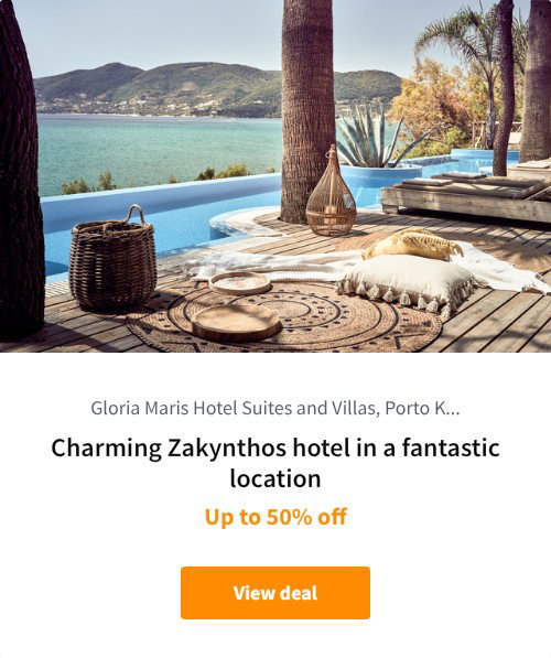 Charming Zakynthos hotel in a fantastic location