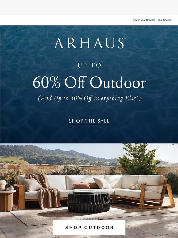 Up to 60% Off Outdoor