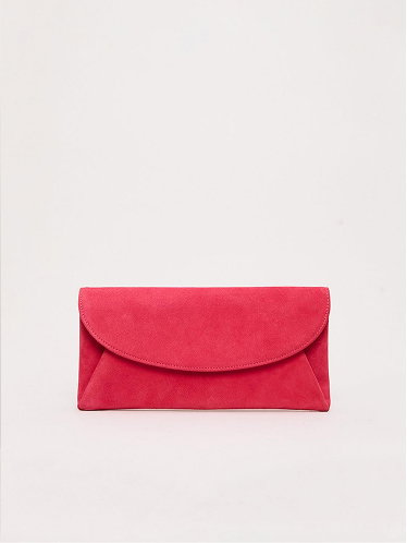 Suede Clutch