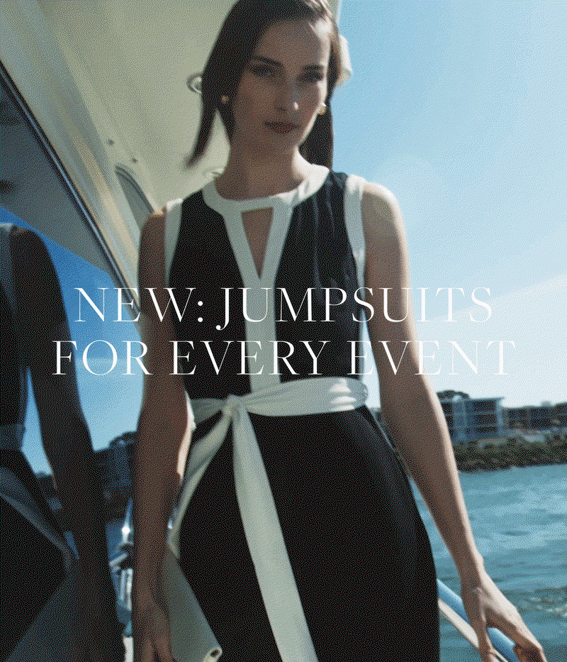 NEW: JUMPSUITS FOR EVERY EVENT