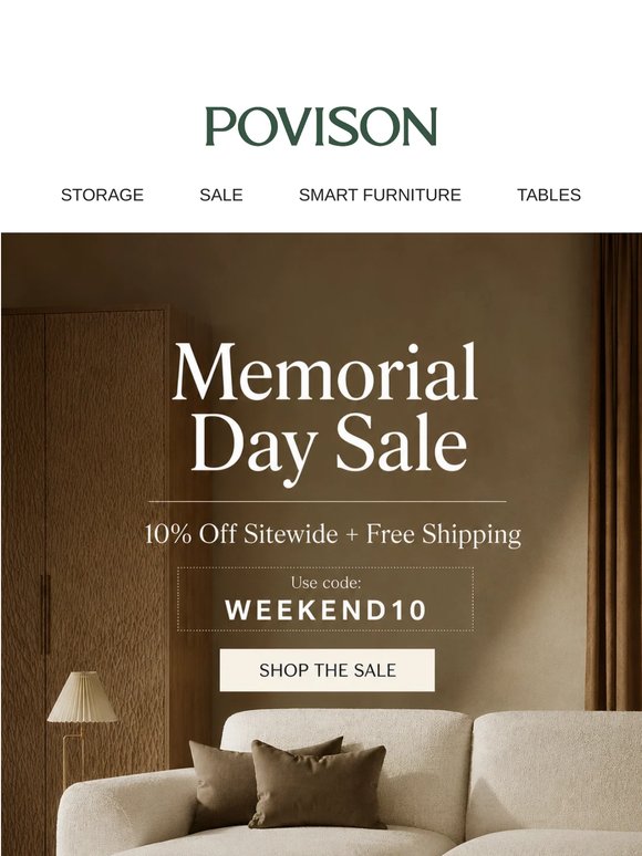 10% Off Sitewide + Free Shipping