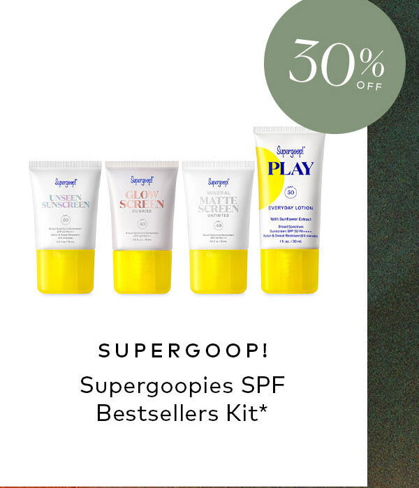 Get 30% off the Supergoop! SPF Bestsellers Kit on Beautylish.com