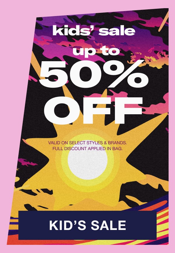 Shop kids' sale up to 70% off