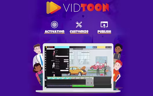 Vidtoon – Animated Video Maker | Lifetime Access