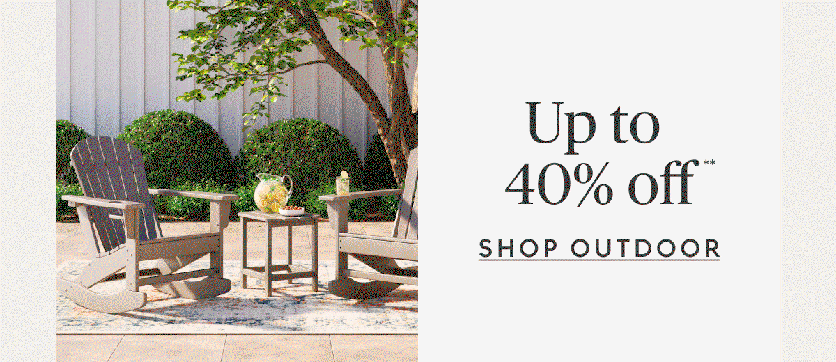 Outdoor up to 40% off