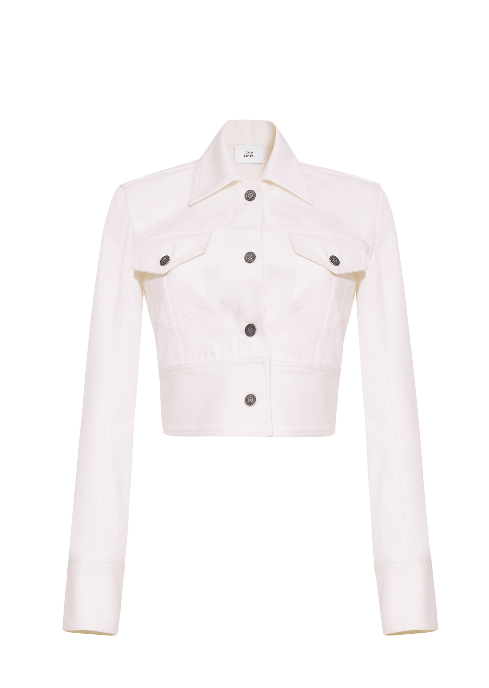 Ghost image of the dante jacket in pale pink