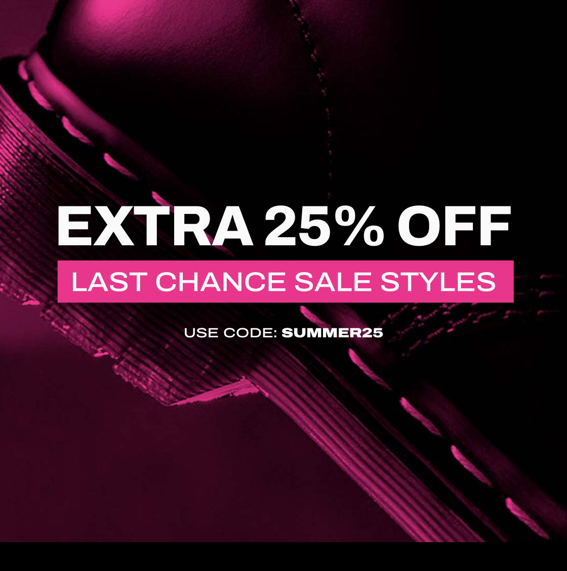 Take an extra 25% off sale styles with code SUMMER25