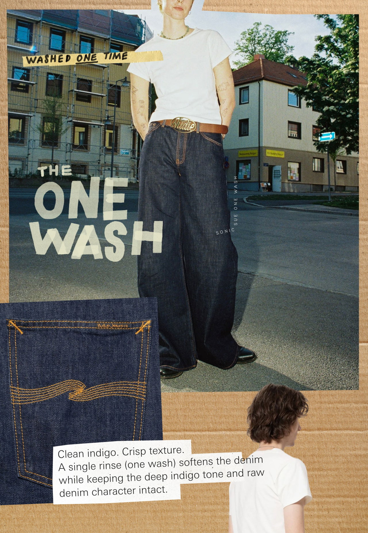 Washed Jeans Woman