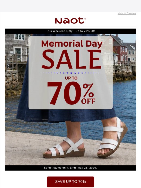 🇺🇸 Long Weekend. Major Savings.