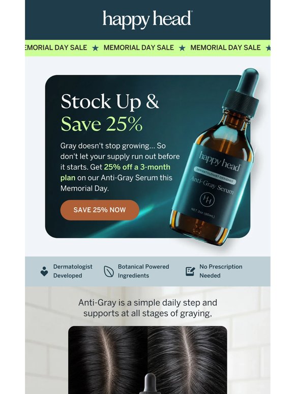 🌿 One Simple Step. 25% Off.