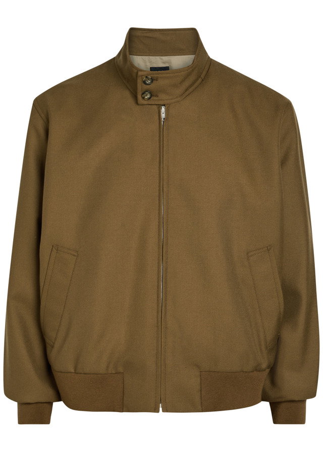 A.P.C. High-neck twill jacket