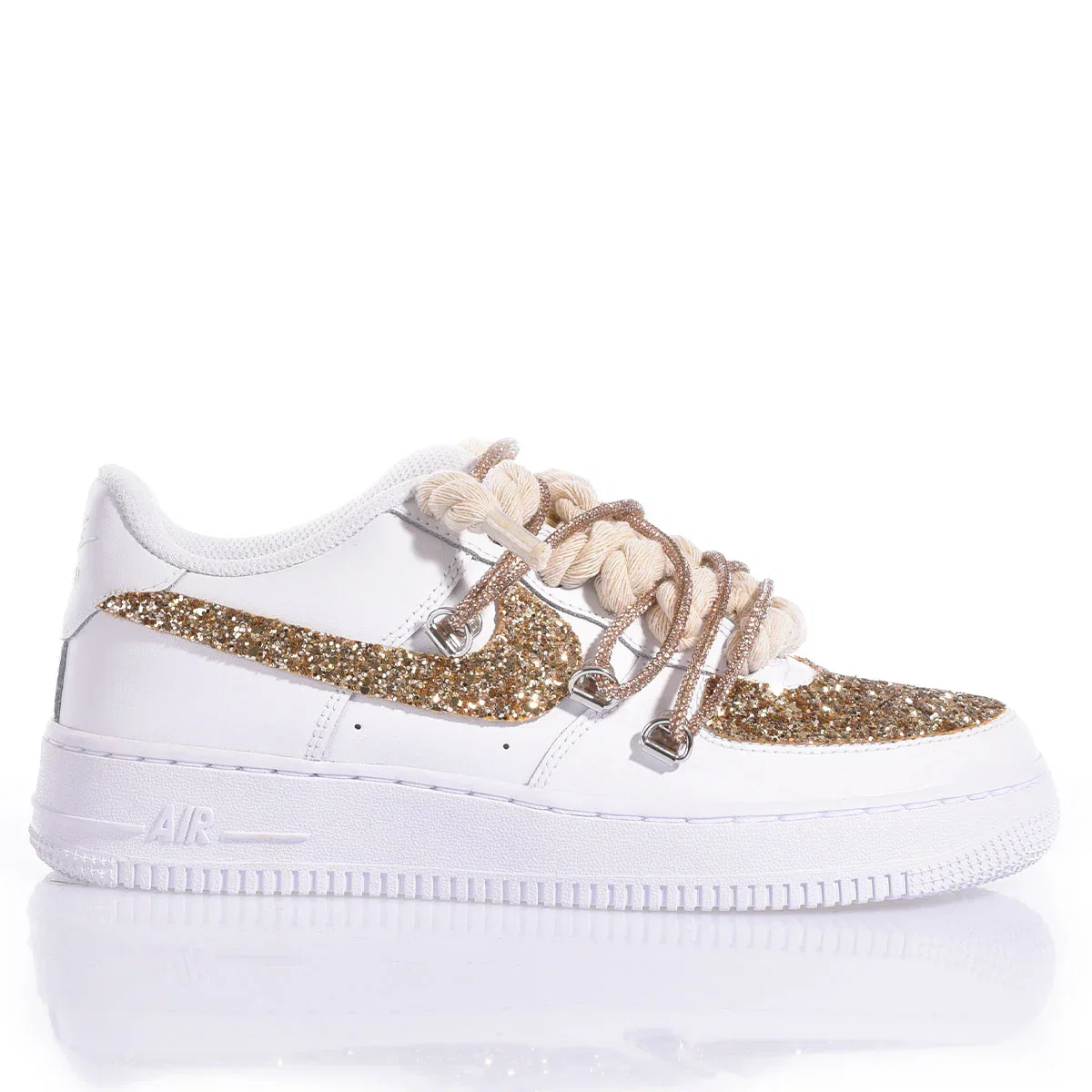 Image of Nike Air Force 1 Double Gold