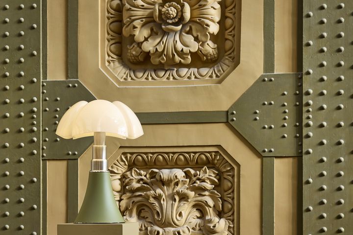 Two Icons by Gae Aulenti in a Special Edition by Martinelli Luce
