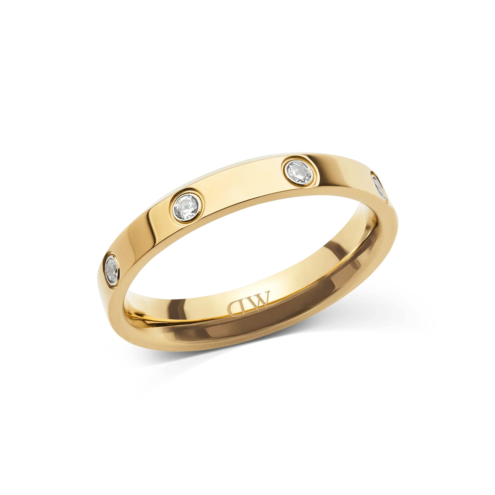 Image of Classic Lumine Ring Gold 4 mm