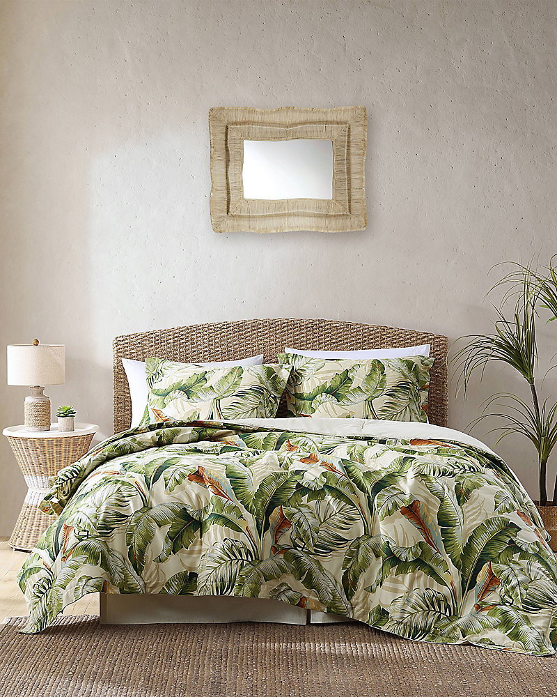 Image of Palmiers 4-Piece King Comforter Set