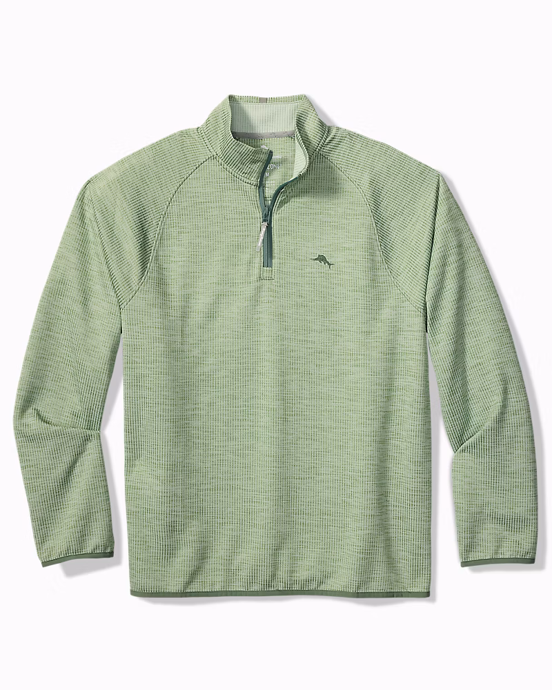 Image of Palm Pro Half-Zip IslandZone Sweatshirt