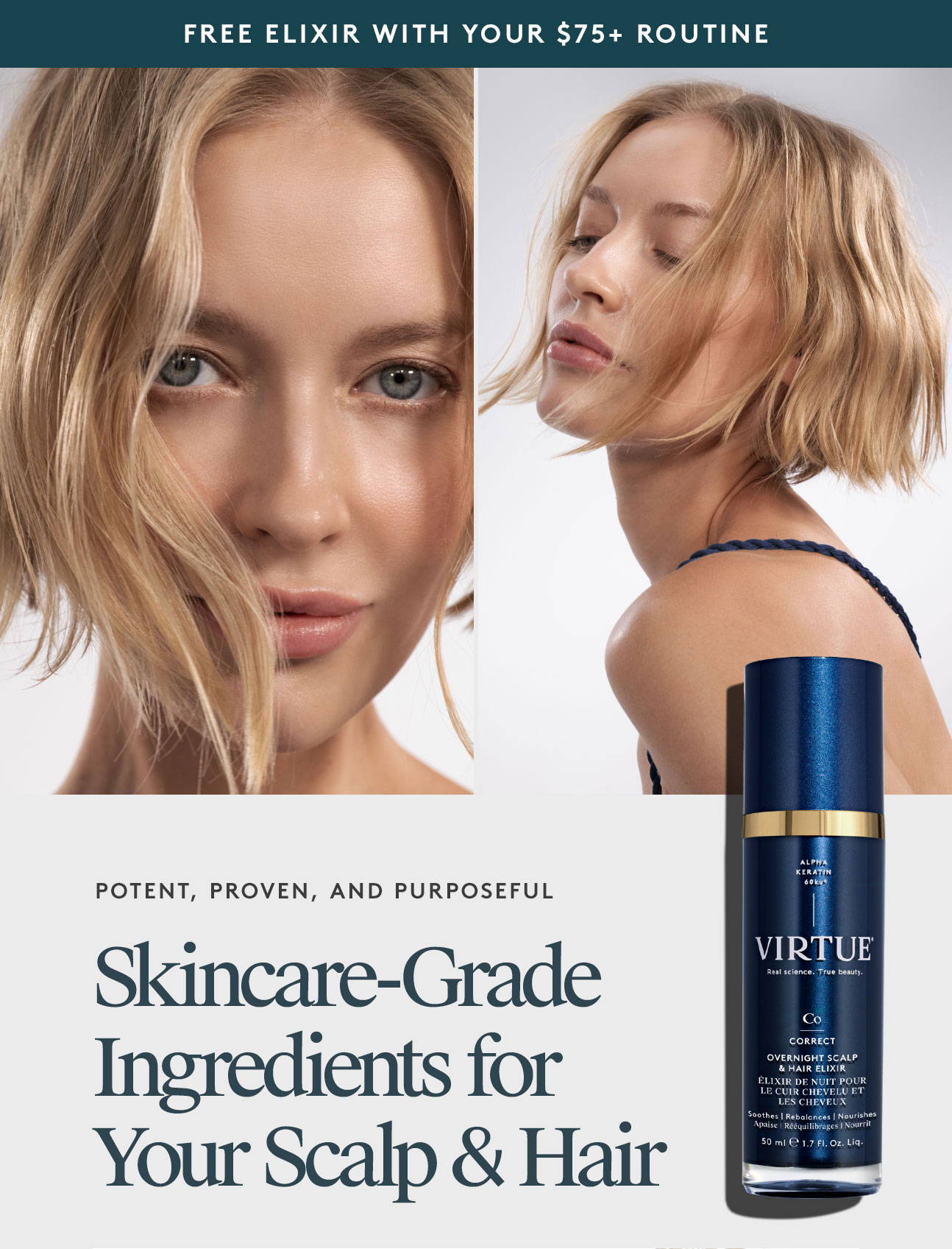 Skincare-Grade Ingredients for Your Scalp & Hair