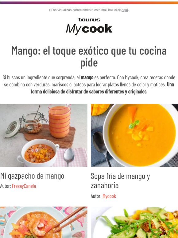 Sorprende con recetas frescas de mango 🥭💛