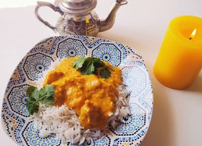 Pollo al curry y mango (mango murgh)