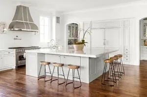 What designers are putting in kitchens instead of a giant island