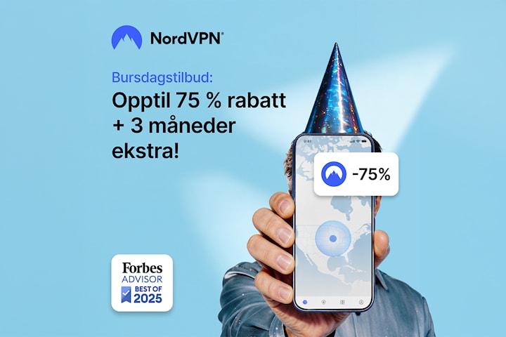 Opptil 75% rabatt + 3 måneder ekstra!