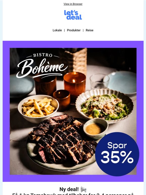 1 kg Tomahawk / Nyåpnet tannlegehus / Double Smashburger med sprø fries 🍔 / 50 minutters massasje