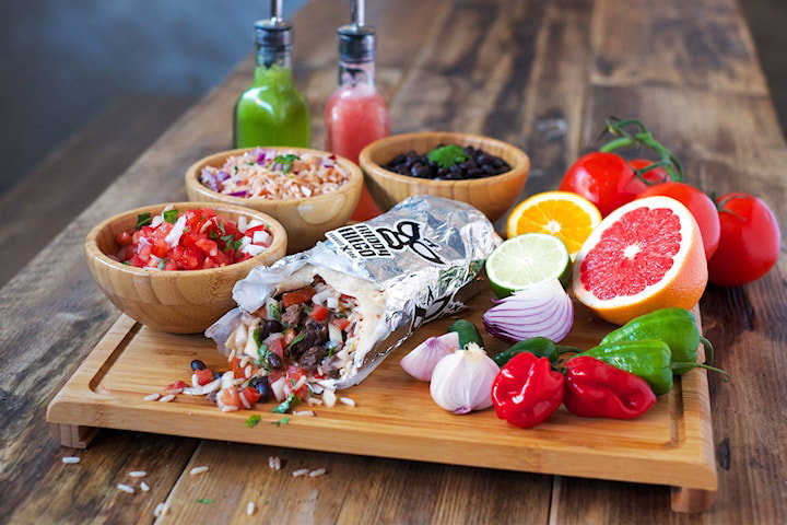 Valgfri Burrito eller Burrito box + en enhet eller mineralvann hos Freddy Fuego, midt i sentrum