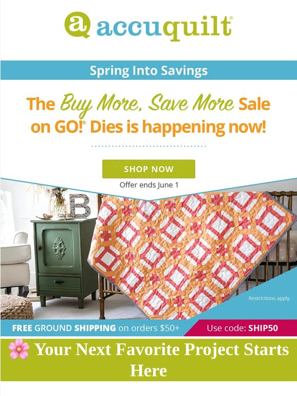 Spring savings are stacking up 🌷✨