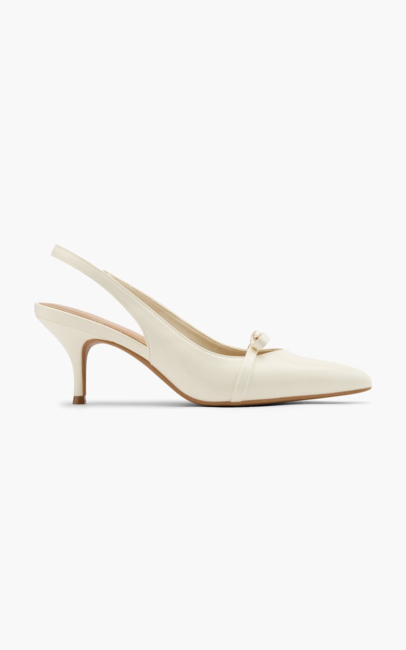 Slingback heel
