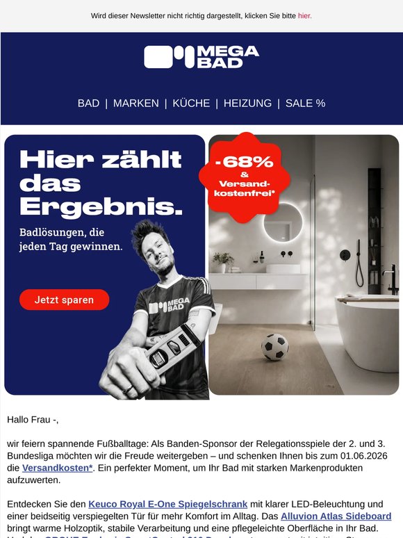 🎉 Wir feiern Relegation – Sie sparen die Versandkosten!
