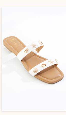 Shop Sea Life Hardware Double Band Sandals